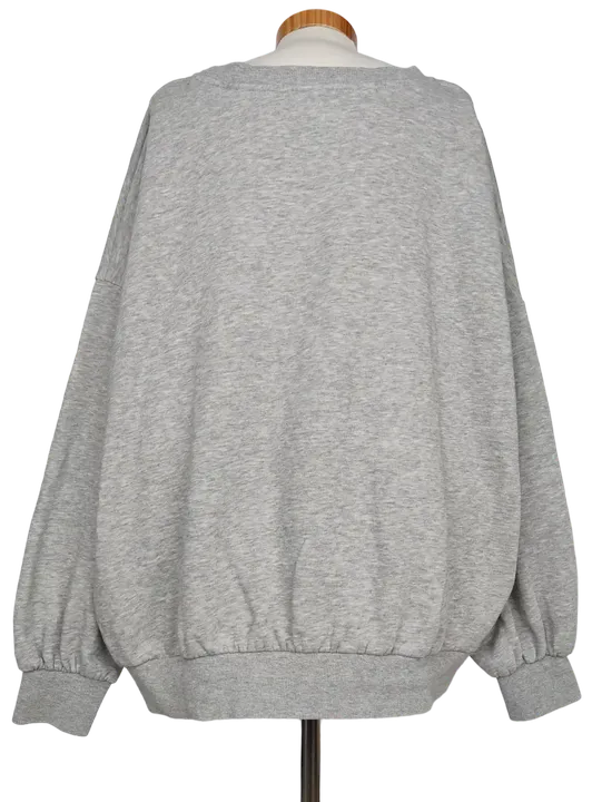 H&M Yale Damen Pullover, grau - Gr. XL  - Bild 2