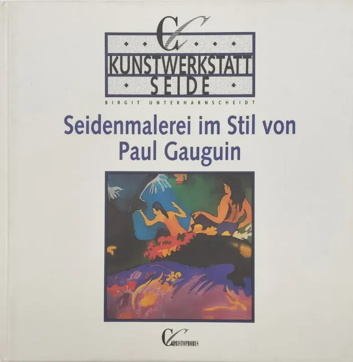 Seidenmalerei im Stil von Paul Gauguin - Birgit Unterharnscheidt - Bild 1