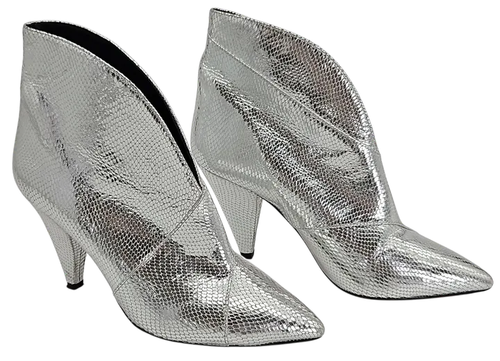 ISABEL MARANT Damen Stiefeletten, silber - Gr. 36 - Bild 1