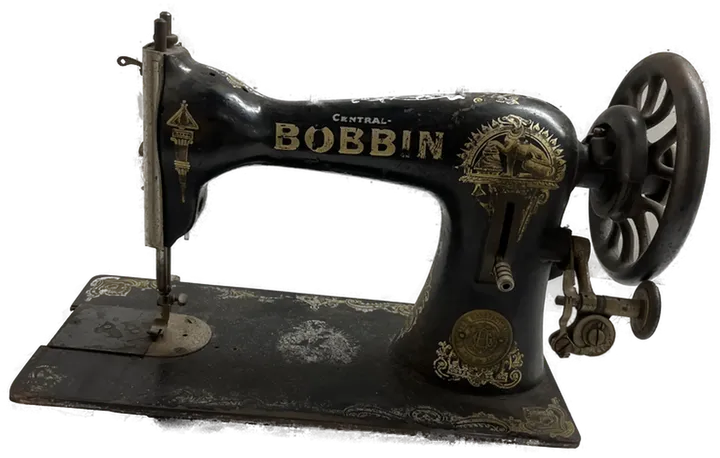 Vintage Nähmaschine Bobbin - Hochwertiges Deko-Raritätenstück - Bild 2