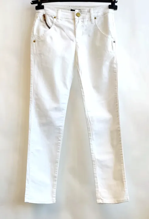 Sisley Damen Jeans weiß - Gr.38 - Bild 1