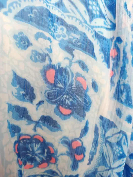 HOLLISTER Damen Sommerkleid blau geblümt - Gr. XS - Bild 4