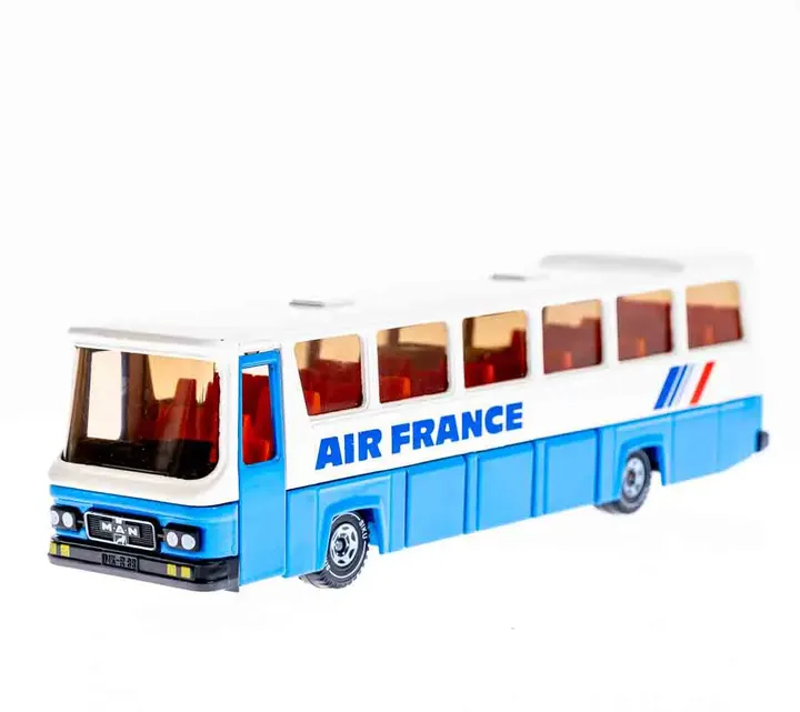 Siku 3417 Man Modellbus blau/weiß Air France - Bild 1