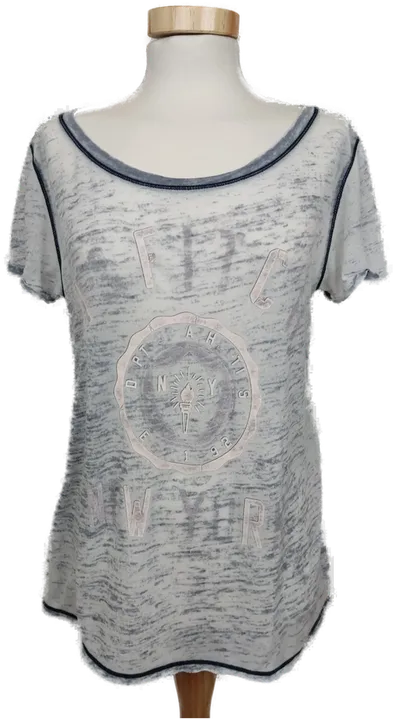 Abercrombie & Fitch Damen T-Shirt gemustert Gr.S - Bild 1