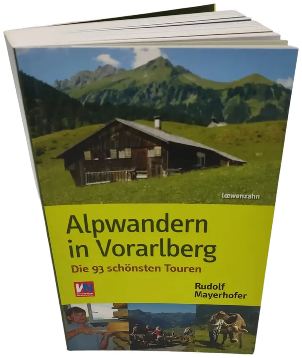 Buch Alpwandern in Vorarlberg - Bild 1