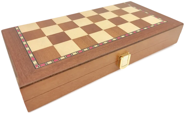 Magnetisches Schachspiel aus Holz - Bild 3