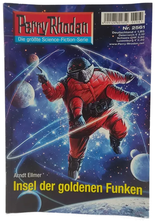 Romanheft Perry Rhodan Insel der goldenen Funken Erstauflage Nr. 2561 - Bild 1