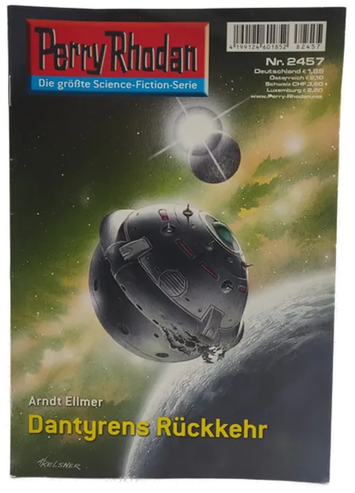 Romanheft Perry Rhodan Dantyrens Rückkehr Erstauflage Nr.2457 - Bild 1