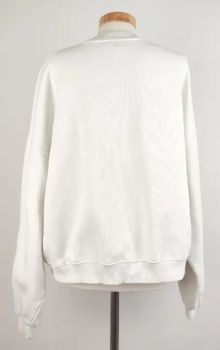 Bershka Damen Pullover mit COLORADO Print weiß/ rot - L  - Bild 3