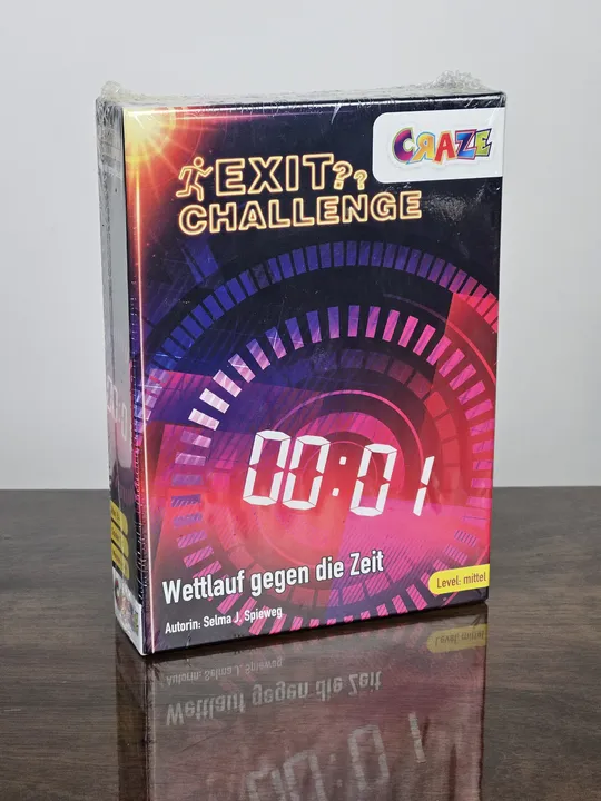 EXIT CHALLENGE - Wettlauf gegen die Zeit - Gesellschaftsspiel - CRAZE  - Bild 1