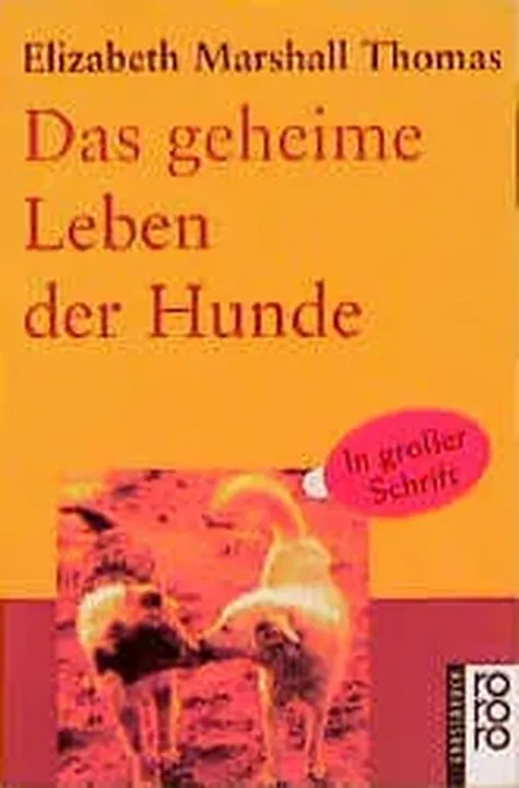 Das geheime Leben der Hunde - Elizabeth Marshall Thomas - Bild 1