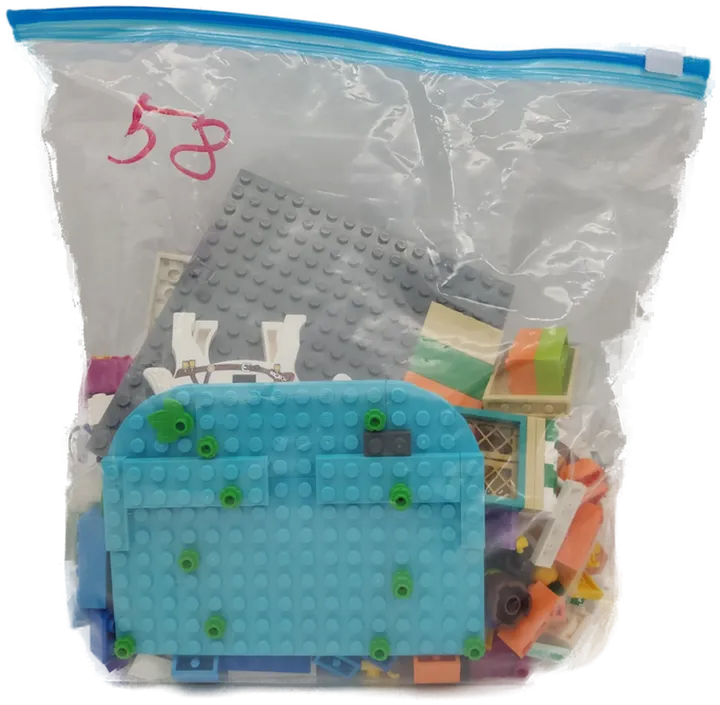 0.5  Kilo Lego Steine gemischt - Bild 1