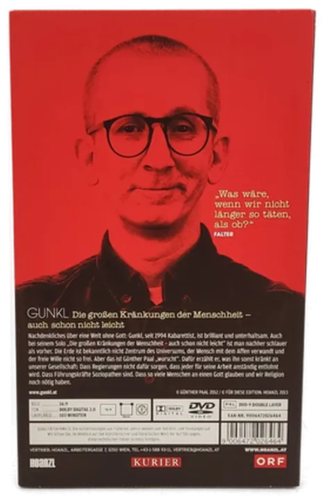 DVD Gunkl - Die großen Kränkungen der Menschheit -auch schon nicht leicht - Bild 2