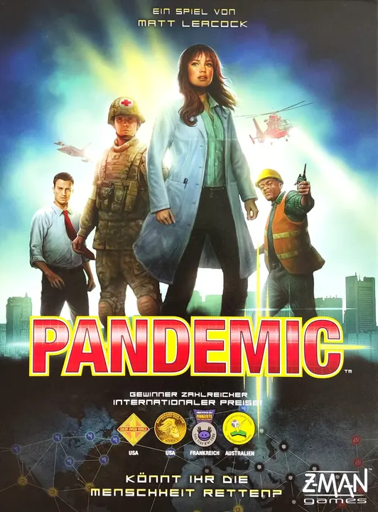 Pandemic - Gesellschaftsspiel, Z-Man Games  - Bild 1