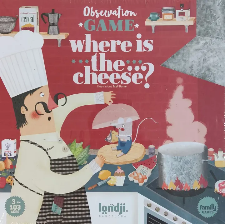 where ist the cheese? - Gesellschaftsspiel, family Games  - Bild 1