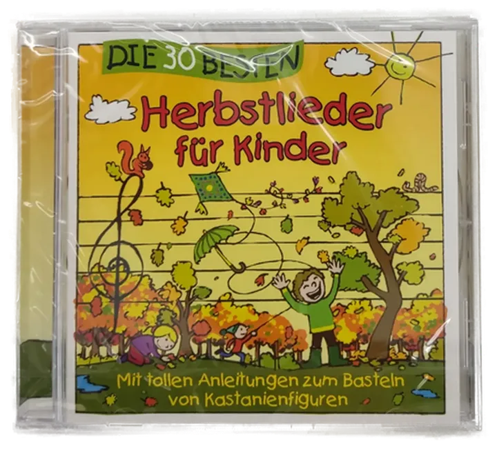 Die 30 besten Herbstlieder für Kinder - Sommerland, K. Glück & Die Kita-Frösche, Audio CD - Bild 1
