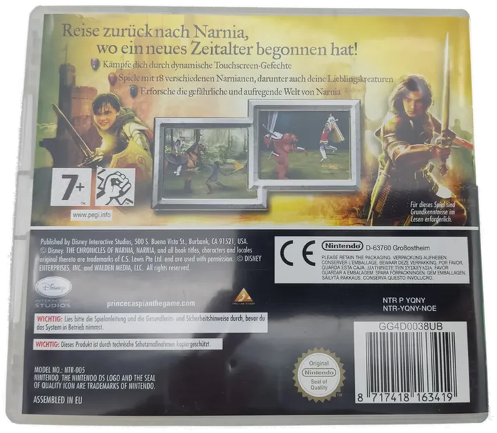 Die Chroniken von Narnia, Prinz Kaspian von Narnia – Nintendo DS Spiel - Bild 2