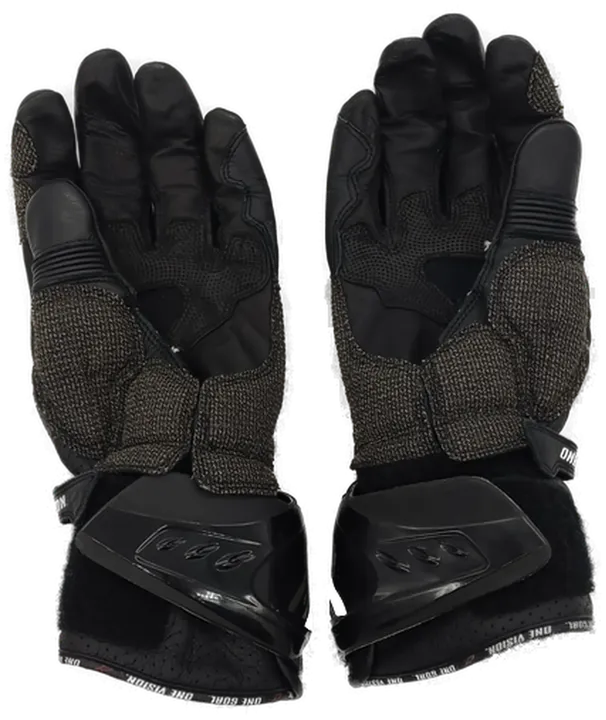 Paar Supertech Motorradhanschuhe Alpinsstar in Schwarz - Bild 2