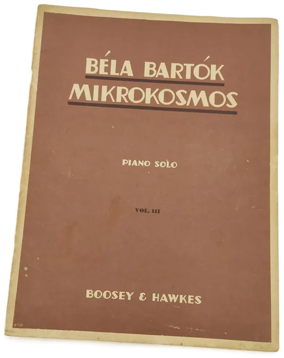 Béla Bartók, Mikrokosmos - Piano Solo Vol. III - Bild 1