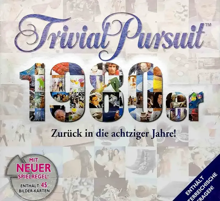 Parker Trivial Pursuit 1980er 