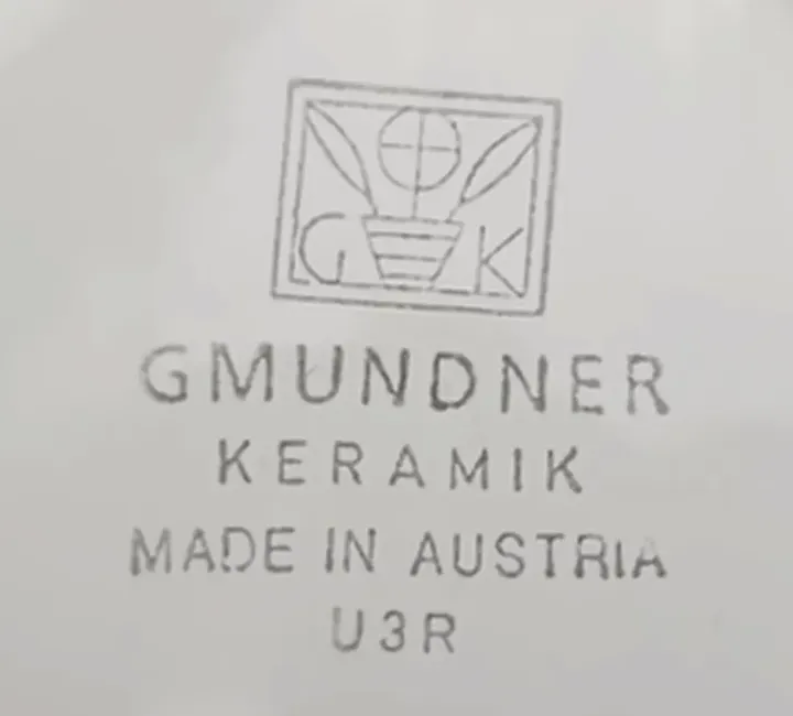 Gmundner Keramik (Rotgeflammt) - Set „Frühstück für 2“ (6-teilig) - Bild 5