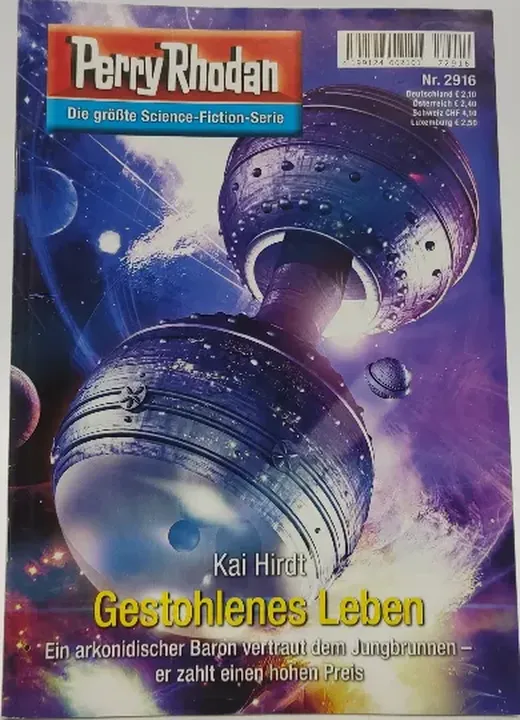 Romanheft Perry Rhodan Gestohlenes Leben Erstauflage Nr.2916 - Bild 2