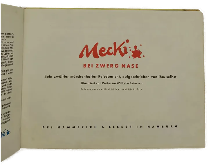 Steiff - Mecki ca. 1960er Jahre und Mecki Kinderbuch - Bild 10