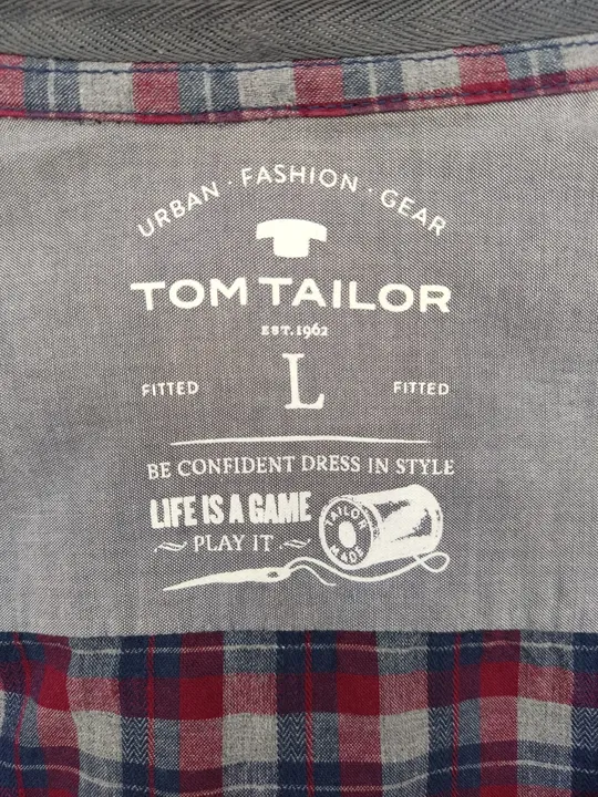 Tom Tailor Herren Hemd mehrfarbig Gr.L - Bild 3