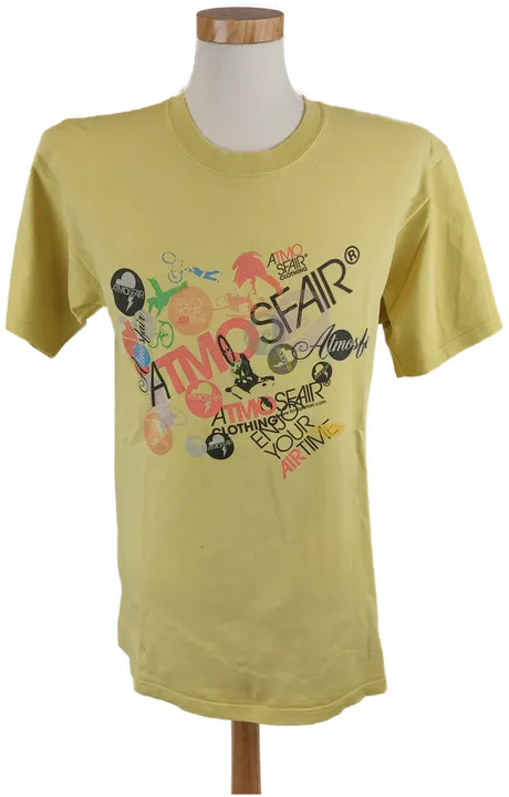 ATMOSFAIR Herren T-Shirt gelb - 50 - Bild 4