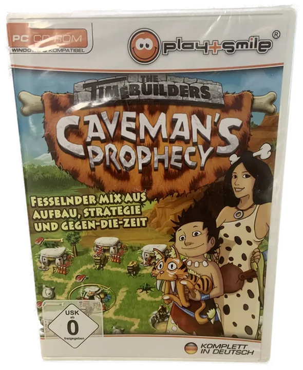 PC Spiel: The Timebuilders - Caveman's Prophecy - Bild 1