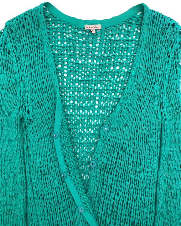 P.A.R.O.S.H. Damen Cardigan, türkis - Gr. S  - Bild 4