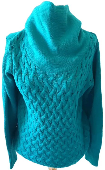 Jessica, Rollkragen-Pullover, Damen, Farbe Petrol, - M - Bild 1