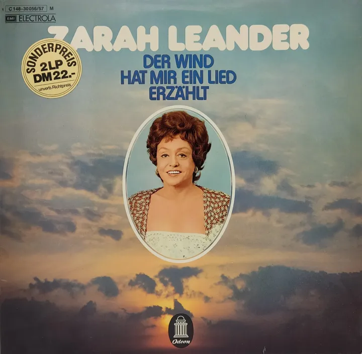Zarah Leander – Der Wind Hat Mir Ein Lied Erzählt 2xVinyl, LP - Bild 1