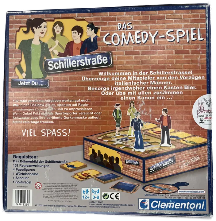 CLEMENTONI Schillerstraße Gesellschaftsspiel ab 12 Jahre - Bild 2