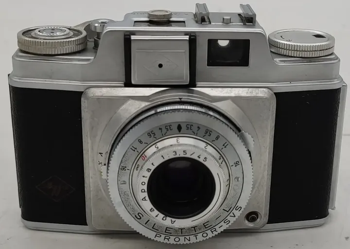 Vintage AGFA SILETTE L PRONTOR SYS  Kleinbildkamera aus den 1950ern - Bild 3