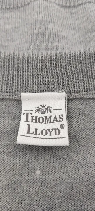 Thomas Lloyd Herren Strickpullover grau Gr. 56 - Bild 2