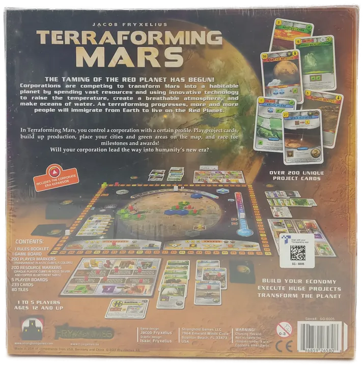 Terraforming Mars - Strategiespiel, Stronghold Games (Englisch) - Bild 2