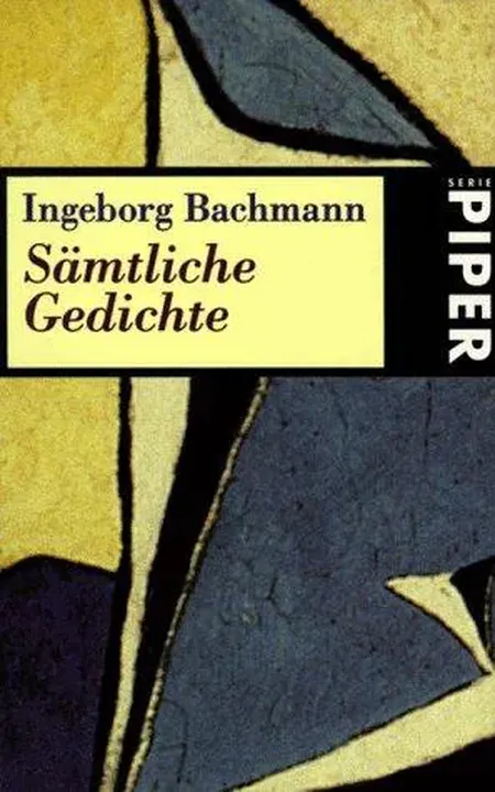 Sämtliche Gedichte - Ingeborg Bachmann - Bild 1