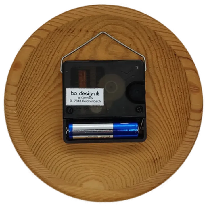 Bo Design runde Holz Wanduhr - Bild 2