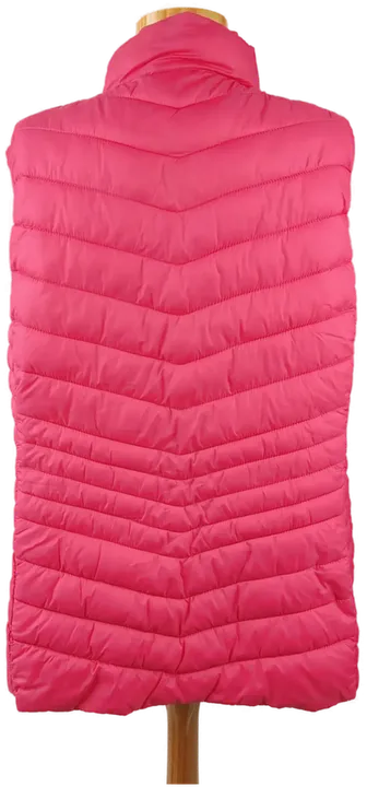 Damen Steppweste ärmellos pink - Gr. XL - Bild 3