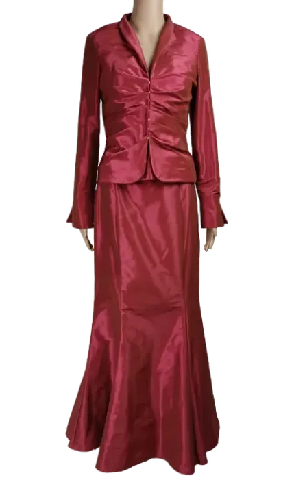 Vera Mont Damen Kostüm dunkelrosa (3 tlg.) - Gr. 34-38 - Bild 2