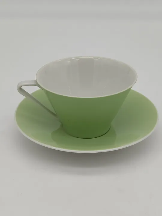 Lilien Porzellan DAISY Kaffeetasse 18 - grün - Bild 1