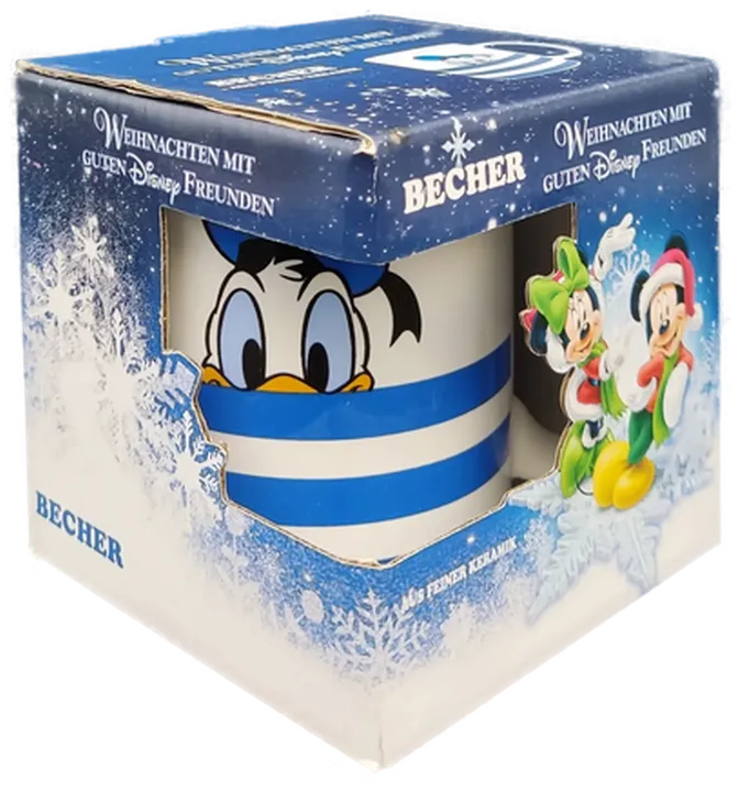 Disney Weihnachten mit guten Freunden Donald Duck Becher - Bild 1