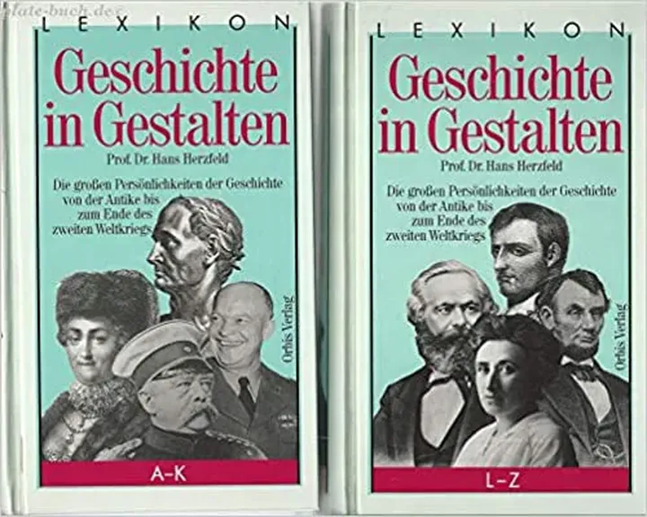 Geschichte in Gestalten - Hans Herzfeld  Lexikon1+2 - Bild 1