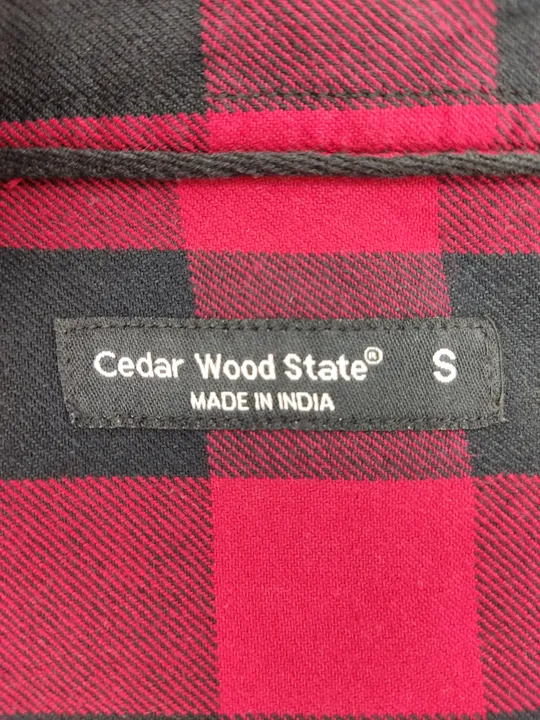 Cedar Wood State Herren Hemd rot Gr.S - Bild 5