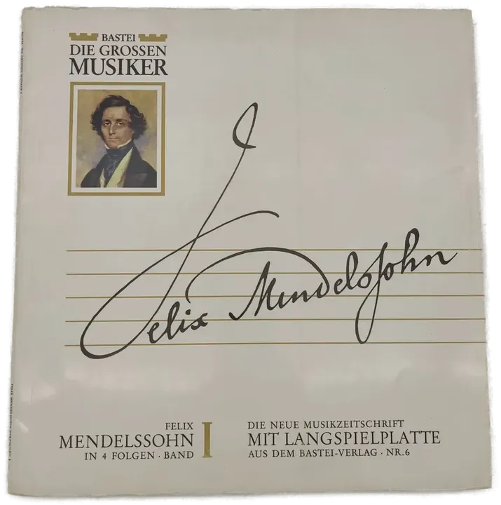Schallplatte Felix Mendelssohn Die großen Musiker Bamberger Symphoniker - Bild 1