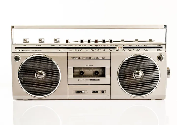 Philips D8310 Stereo Radio Cassetten Recorder  1983 - Bild 2