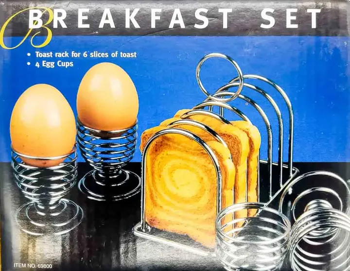 Frühstück-Set Toast- und Eierhalter - Bild 1