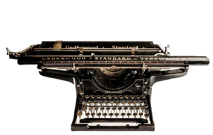 Underwood Standard Typewriter Vintage - Bild 1