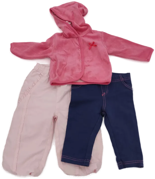Baby Club x Liegelind rosa/jeans Outfit Set Gr 68 - Bild 4